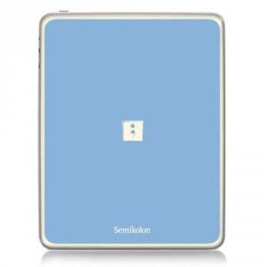 Semikolon 9920009 Removable Skin For Ipad 2 - Ciel Sky Blue