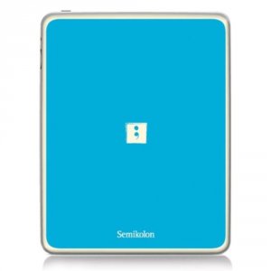 Semikolon 9920019 Removable Skin For Ipad 2 - Turquoise