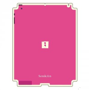 Semikolon 9930006 Removable Skin For Ipad 2 - Pink