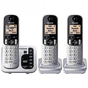 Panasonic KX-TG433SK Kx-tg433sk Dect 6.0 3-handset Cordless Phone - Bl