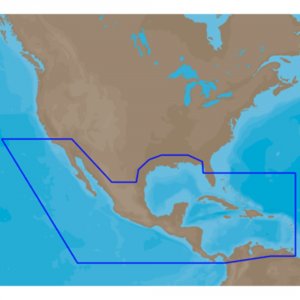 C-map NA-D027-FULL 4d Na-d027 - Central America  Caribbean - Full Cont