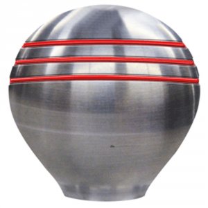 Schmitt 50020 Ongaro Throttle Knob - 1-189; - Red Grooves