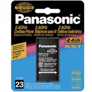 Panasonic HHRP546 Hhr-p546  Cordless Telephone Battery, Type 23