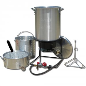 King 1265BF3 - Frying And Boiling Package Wtwo Pots