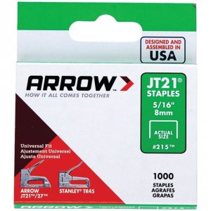 Arrow 21524 (r)  Thin Wire Staples, 1,000 Pk (5-16)