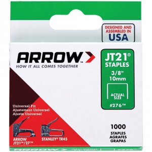 Arrow 27624 (r)  Thin Wire Staples, 1,000 Pk (3-8)