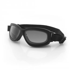 Bobster BBRA201 Bravo 2 Ballistic Goggle-blk Frame-3 Anti-fog Lenses