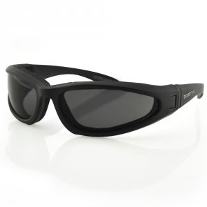 Bobster ELR201 Low Rider Ii Convertible-black Frame-3 Lenses