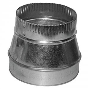 Deflecto RED08626 (r)  Galvanized Round Reducer (8-6, 26 Gauge)