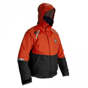 Mustang MJ5244-S-OR/BK Mustang Catalyst Bomber Jacket - Small - Orange