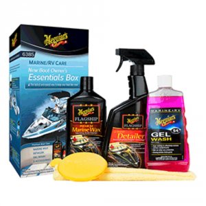 Meguiars M6385CASE Meguiar39;s New Boat Owners Essentials Kit - Case O