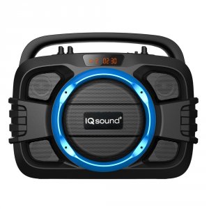 Supersonic IQ-2400BT-BLU Wireless Bluetooth Speaker- Blue