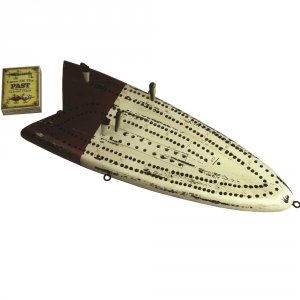 Rivers 708 Antique Fishing Lure Cribbage Set