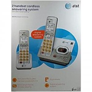 At EL52253 Att  Cordless Phone With 2 Handset, Answering System - Dect