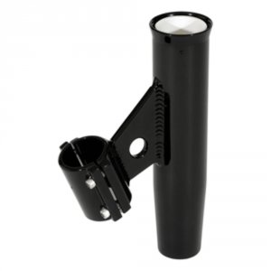 Lees RA5005BK Lee's Clamp-on Rod Holder - Black Aluminum - Vertical Mo