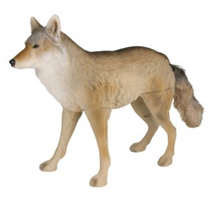 Flambeau 5986MS Masters Series Flocked Lone Howler Coyote Decoy