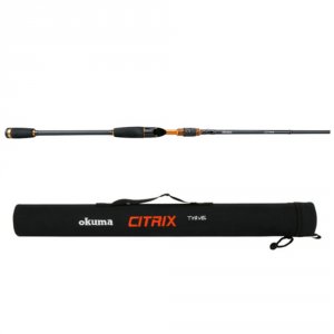 Okuma CIT-S-724M Citrix Travel Rod 4pc Spinning 7ft 2in Med Wcase