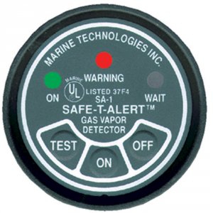 Safe-t-alert SA-1 Gas Fume Vapor Detector - In-dash - 2 Instrument Cas