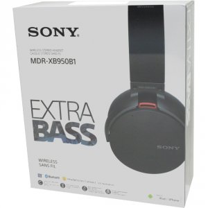 Sony MDR-XB950B1/B Xb950b1 Extra Bass Bluetooth Headphones - Stereo - 