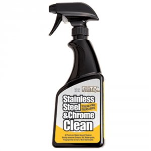 Flitz SP 01506 Stainless Steel  Chrome Cleaner Wdegreaser - 16 Oz. Spr