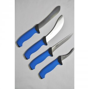 Eka 740403 Butcher Set Blue Handles W Carry Case