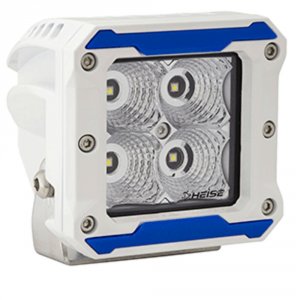 Heise HE-MHCL2 Heise 4 Led Marine Cube Light - Flood Beam - 3