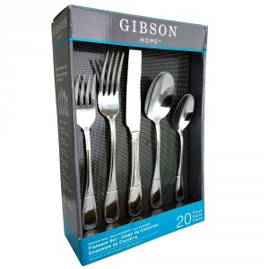 Gibson 92648.2 Home Graylyn 20 Piece Flatware Set