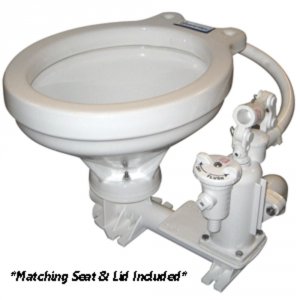 Raritan PHHBII Hi-boy Manual Toilet - White Household Style