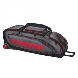 Demarini WTD9409CS Special Ops Wheeled Bag Charcoalscarlet