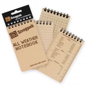 Snugpak 97375 All Weather Notebooks Small Tan