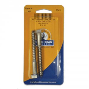 Handi-man 900 Handi-man Stainless Steel Lag Screw - 516 X 3