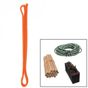 Niteize GT64-31-R6 Nite Ize Gear Tie 64 - Bright Orange