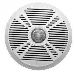 Poly-planar MA7065 6.5 2-way Marine Speaker W2 Grills - White  Graphit