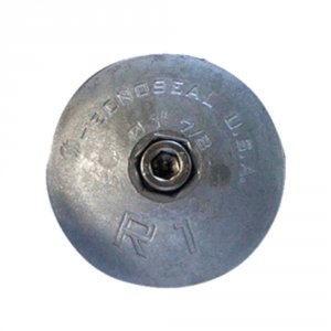 Tecnoseal R1 Rudder Anode - Zinc - 1-78