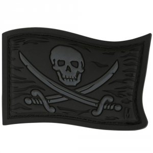 Maxpedition JYRGX Jolly Roger Patch Stealth 2.25 X 1.5