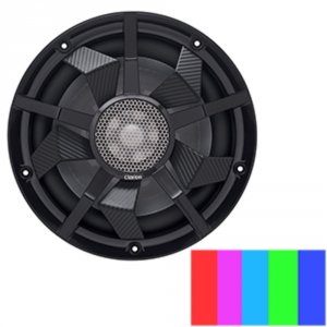 Clarion CM2513WL 10 Marine Subwoofer Wblack And Silver Grilles