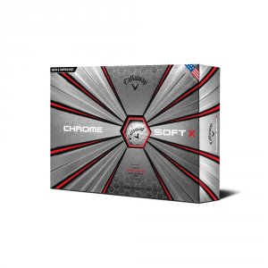 Callaway 642405512 Chrome Soft X Golf Balls 12-pack White