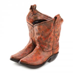 Summerfield 10015279 Old West Cowboy Boots Garden Planter