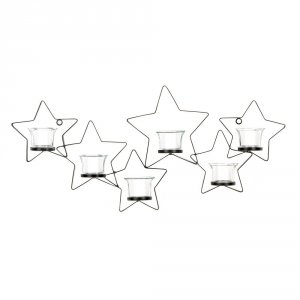 Gallery 10015366 Beautiful Iron Cutout Star Wall Sconce