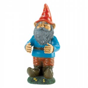 Summerfield 10015552 Beer Can Holder Gnome Statue