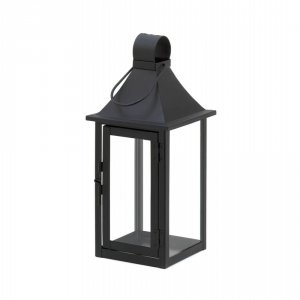 Gallery 10015822 Classic Black Iron Candle Lantern