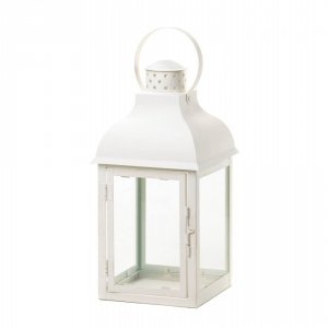 Gallery 10015997 Gable Large White Lantern