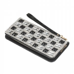 Breezy 10016148 Checker Glass Wallet