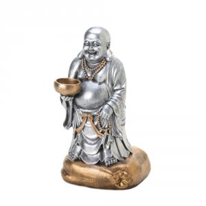 Gallery 10016192 Standing Buddha Candleholder