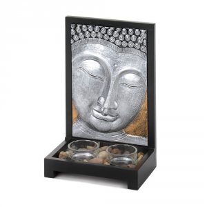 Gallery 10016194 Buddha Plaque Candle Decor