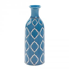 Accent 10016515 Merit Pale Blue Vase