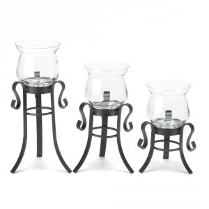 Gallery 10016837 Allure Candle Stand Trio