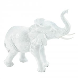 Accent 10017031 Textured White Elephant