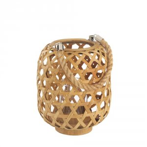 Gallery 10017034 Small Bamboo Woven Lantern