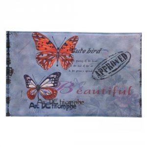 Accent 10017139 Artistic Butterfly Floor Mat